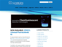 Tablet Screenshot of lumigen.com